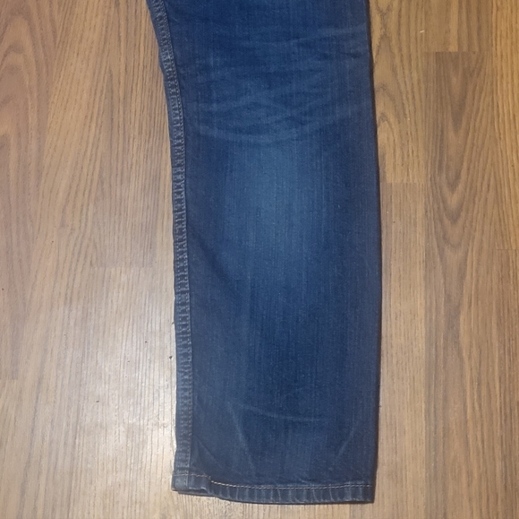 Levi's 502 Straight Leg Men's Blue Denim Jeans W34 L32 B66 - Picture 7 of 12